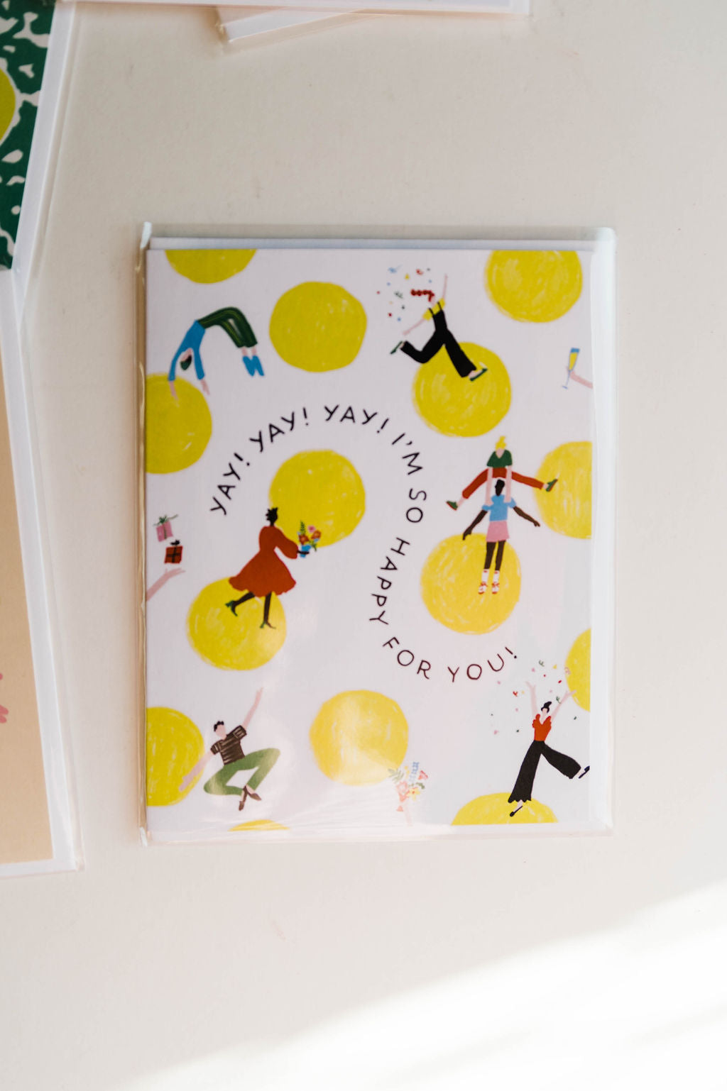 polka dot dance | notecard