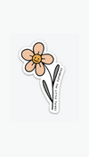 celebrate flower | sticker