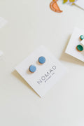 colorful circle studs | earrings | 9 options