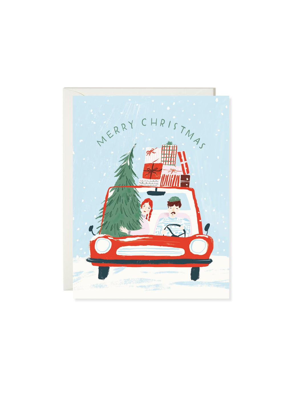 christmas delivery | notecard