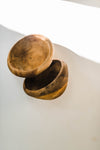 moroccan hand carved walnut | decorative bowl