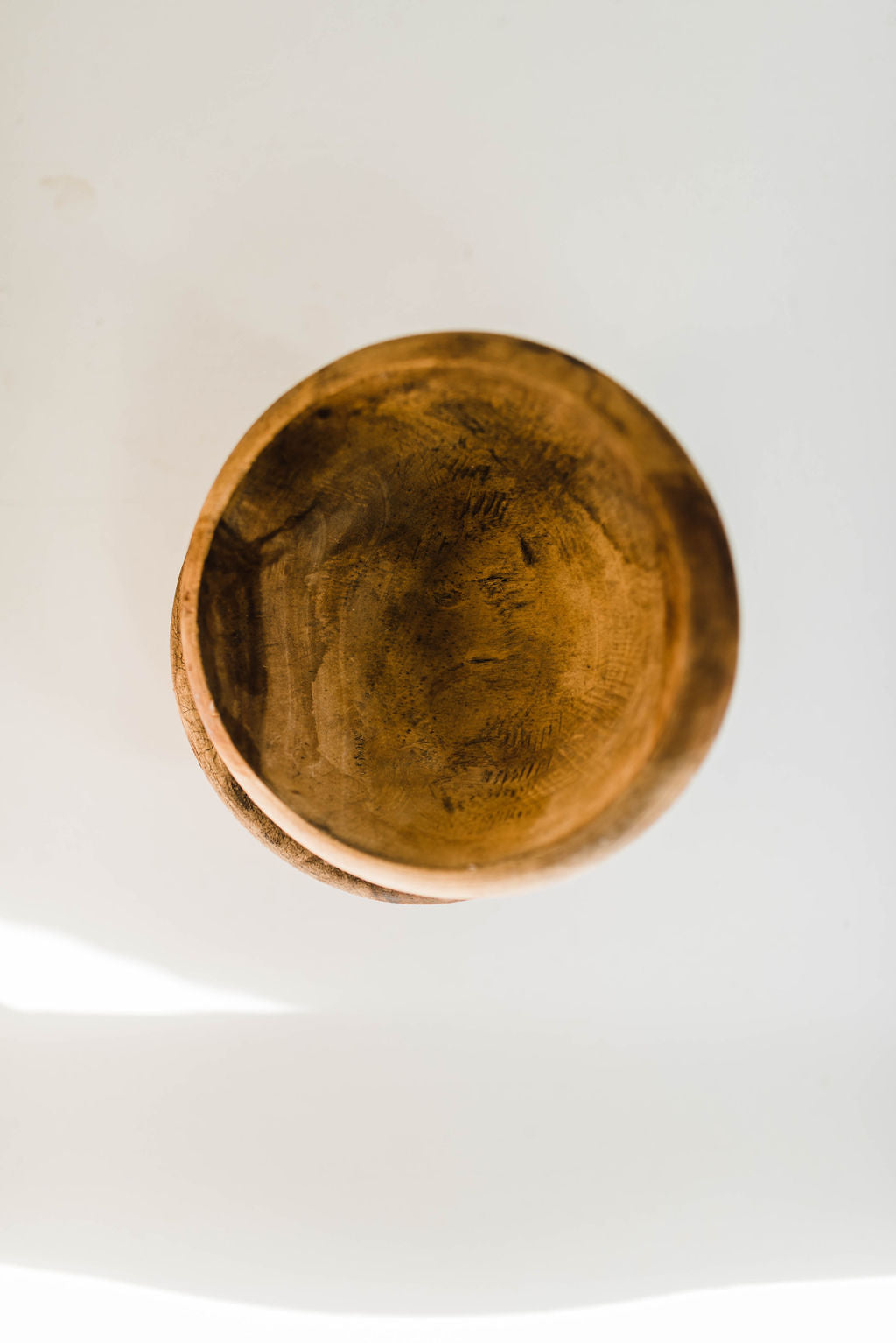 moroccan hand carved walnut | decorative bowl