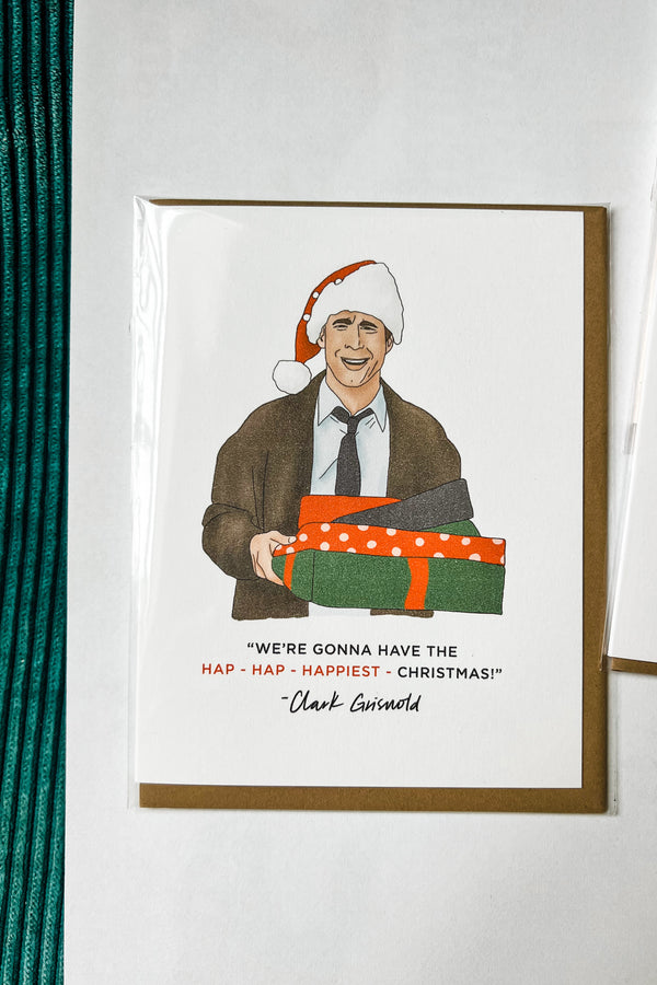 hap-hap-happiest christmas | notecard