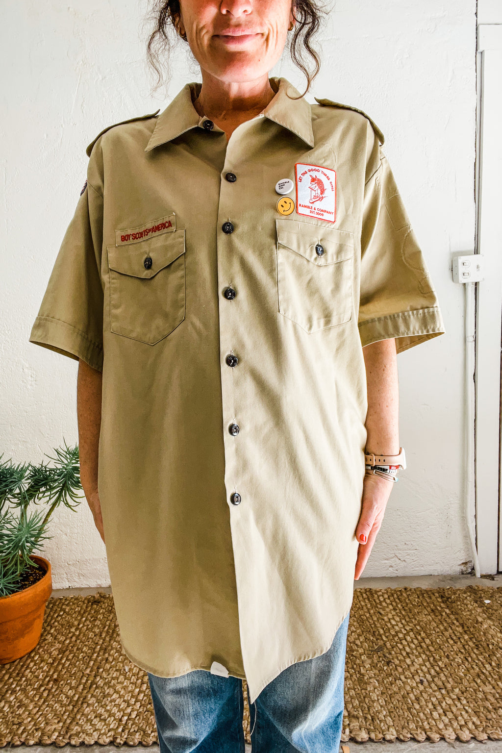boy scouts shirt | vintage no. 03