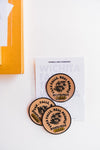  So many possibilities + ways to use these Ramble & Co. patches. the design: fake falls, real people. tan, black, and gold  approx. 2.5" x 2.5"  To apply:  Each patch is woven with an iron on backing. Ramble & Co. is a family owned business. Shop at shop.rambleandcompany.com or visit our store in Wichita Falls, Texas || small batch/ hand printed tees + fine art prints | your source of encouragement + inspiration.