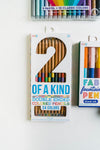 2 of a kind | double ended colored pencils