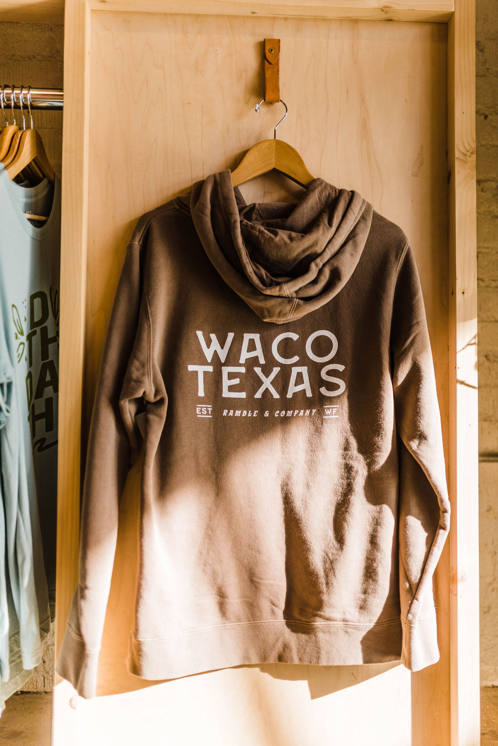 waco texas | pigment sandstone hoodie