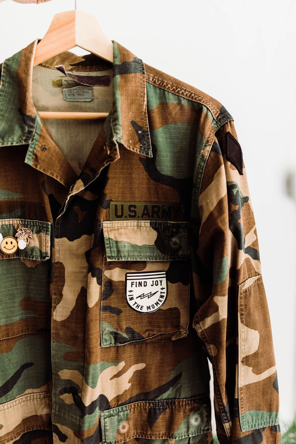 camo vintage army jacket | vintage no. 14