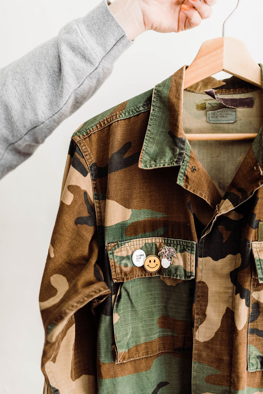 camo vintage army jacket | vintage no. 14