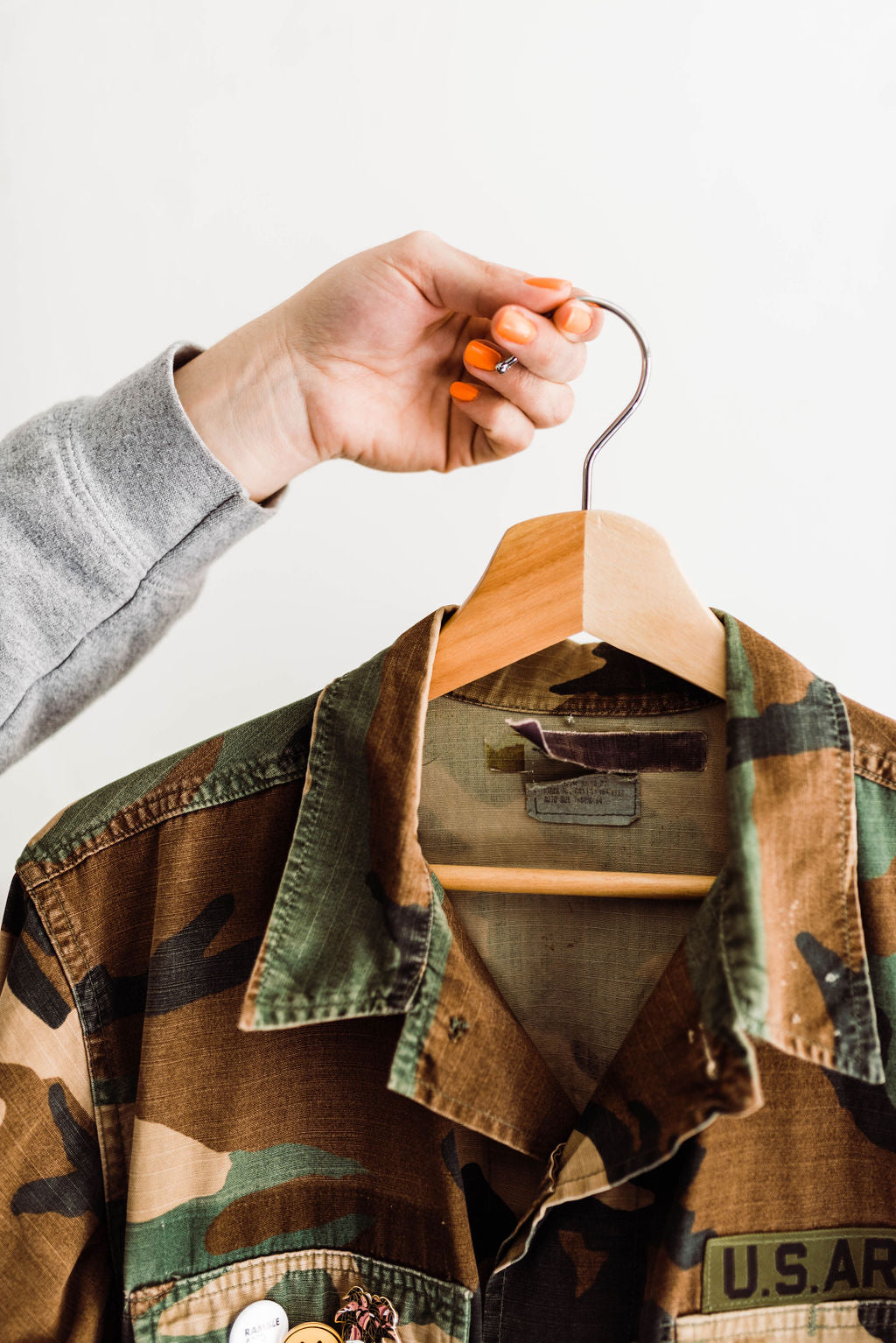 camo vintage army jacket | vintage no. 14