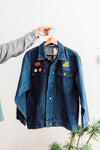 dark denim vintage jacket | vintage no. 15