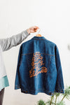 dark denim vintage jacket | vintage no. 15