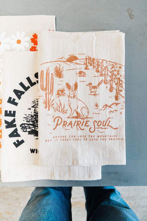 prairie soul | tea towel