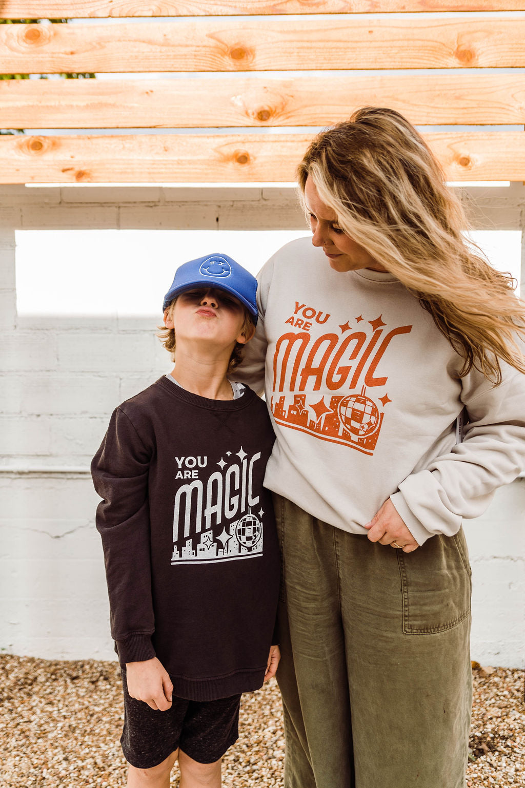 you are magic | black kids sweatshirt