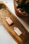 the design: choose joy. the material: leather. hand stamped by lost penguin leather. made in texas. key fobs are fun but leather key fobs are the most fun.Ramble & Co. is a family owned business. Shop at shop.rambleandcompany.com or visit our store in Wichita Falls, Texas || small batch/ hand printed tees + fine art prints | your source of encouragement + inspiration.