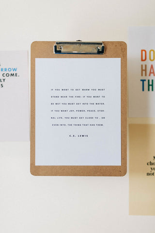 c.s. lewis | print