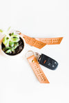 Leather Key Fob | See the Good, Be the Good - ramble-and-company.myshopify.com - Accessories