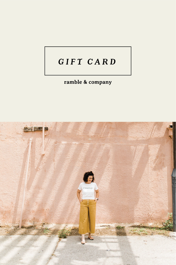 Ramble Gift Card - ramble-and-company.myshopify.com - Gift Card