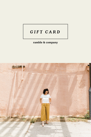 Ramble Gift Card