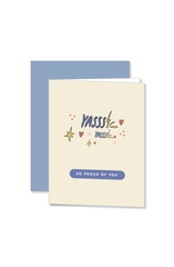 proud of you | notecard