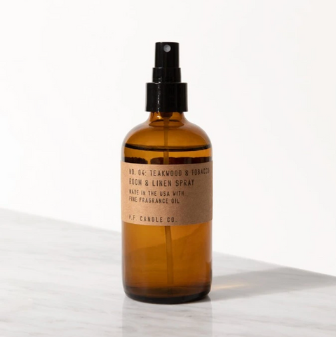 teakwood & tobacco | room & linen spray