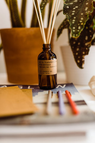 teakwood & tobacco | reed diffuser