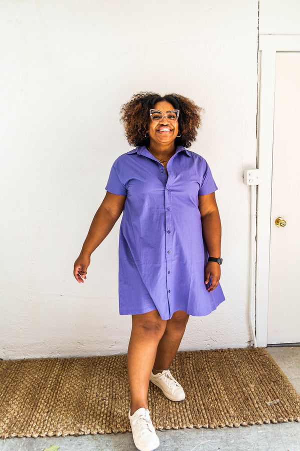 the ramble shirt dress | very peri