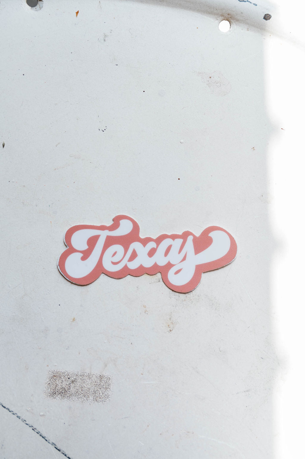 groovy pink  | texas sticker