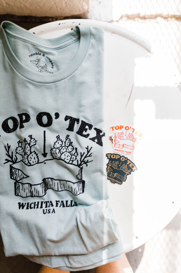 dark green |  top o tex sticker