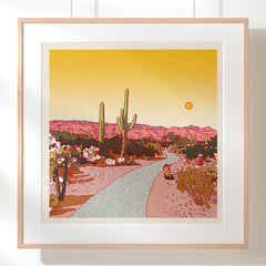 desert mountain #37 | 12x12 print