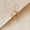 11mm clicker hoop | 18k gold filled earrings