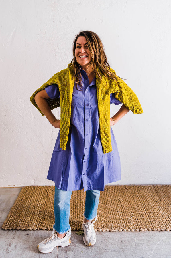 the ramble shirt dress | very peri