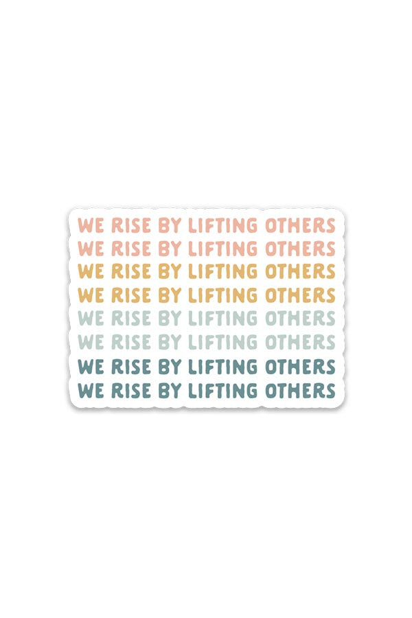 we rise | sticker