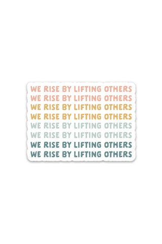 we rise | sticker